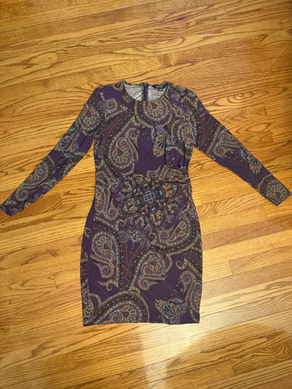 Side knot Ralph Lauren Printed Dress